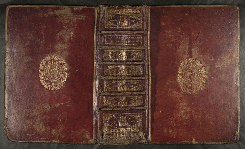 Französischer Einband des Codex Manesse, Paris, um 1670 