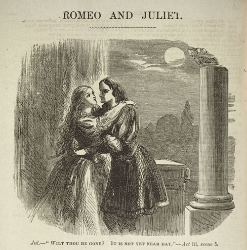 Die Trennung der Liebenden bei Tagesanbruch in Shakespeares „Romeo und Julia”