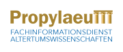 Logo Fachinformationsdienst Altertumswissenschaften 'Propylaeum'