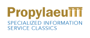 Logo Virtual Library Classical Studies 'Propylaeum'
