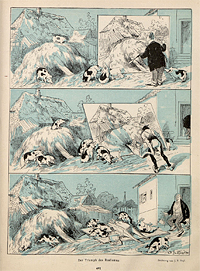 'Triumph des Realismus' aus: Jugend 1896, Bd. 1, Nr. 25