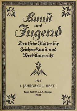 Titelblatt Kunst und Jugend, N.F. 4.1924
