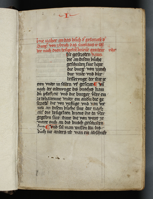 Zürcher Richtebrief, 1304