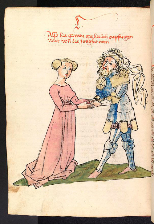 Das Minneversprechen Gaweins im „Parzival”, um 1443‒1446