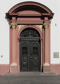Heidelberg, Portal der Alten Universität (Photo: Wolfgang Metzger)